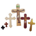Марки ФК оптом изготовленные на заказ деревянные украшения деревянный крест